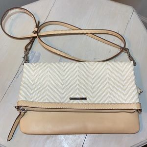 S & D Waverly Petite Neutral Woven  Chevron